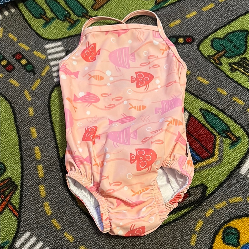 Pink Fish Swimsuit